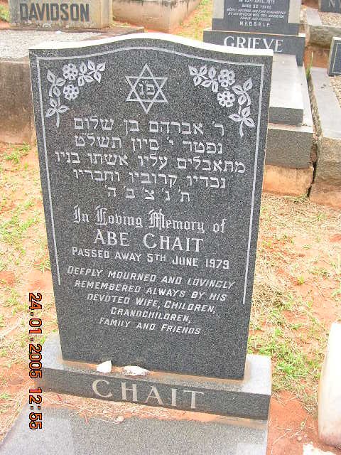 CHAIT Abe -1979