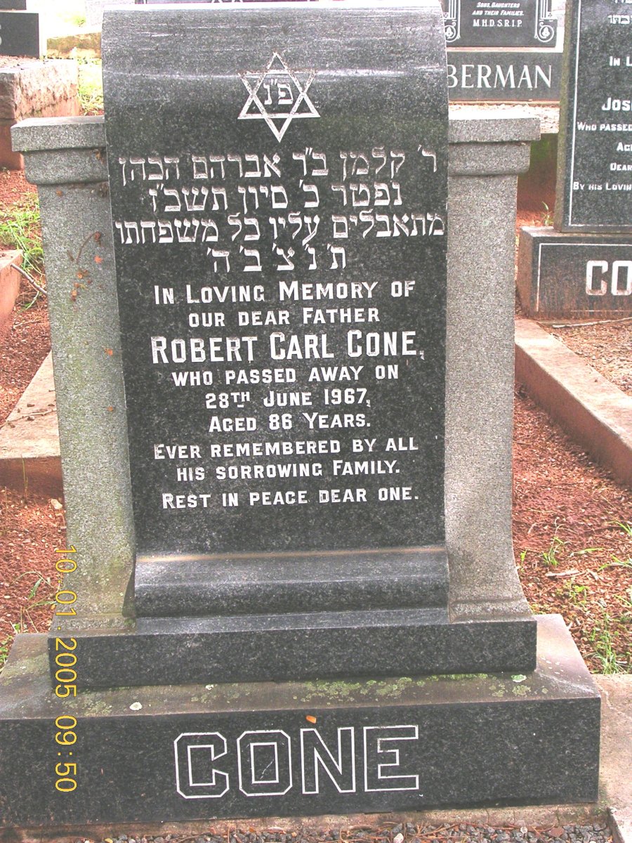 CONE Robert Carl -1967