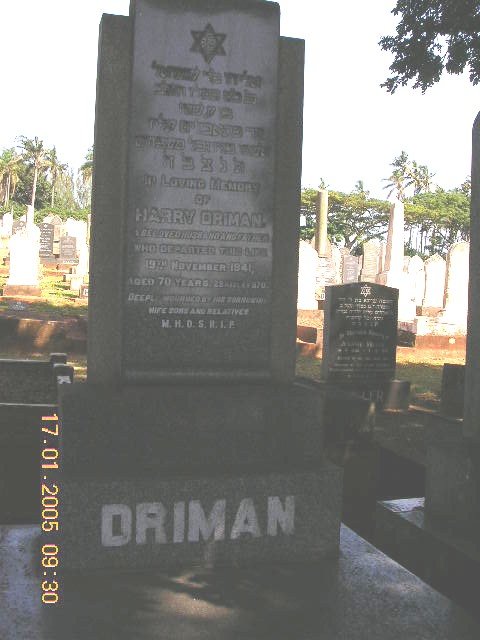 DRIMAN Harry -1941