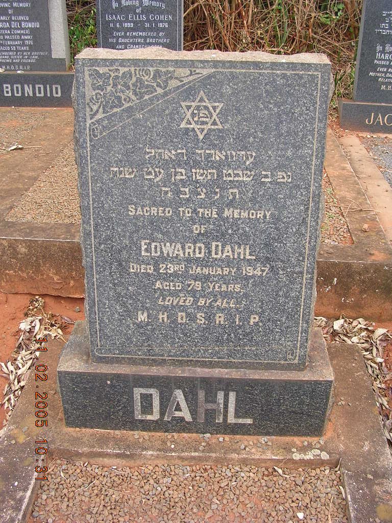 DAHL Edward -1947