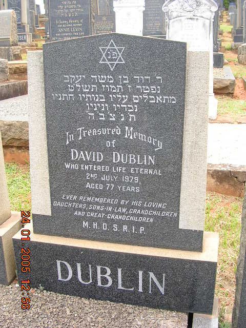 DUBLIN David -1979