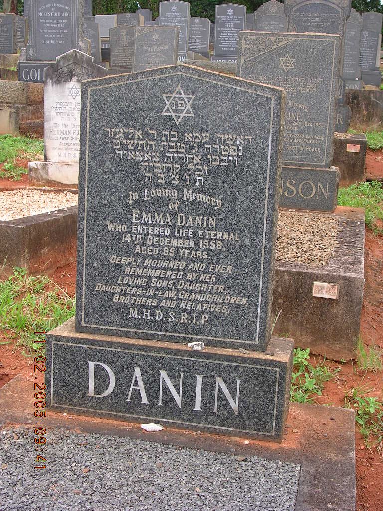 DANIN Emma -1958
