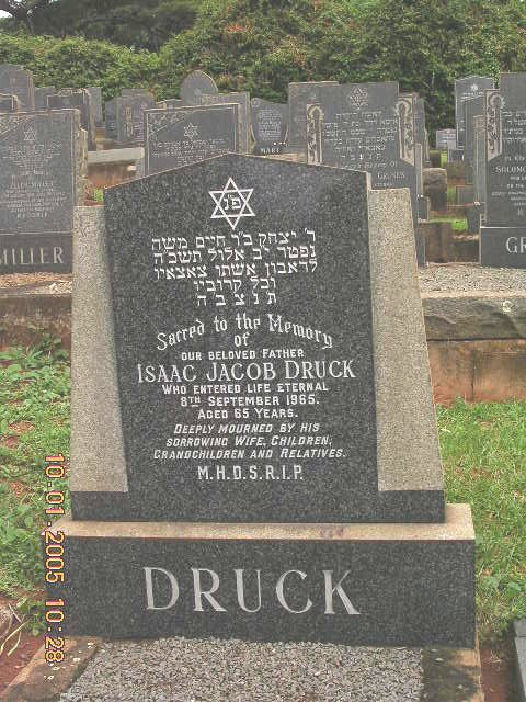 DRUCK Isaac Jacob -1965