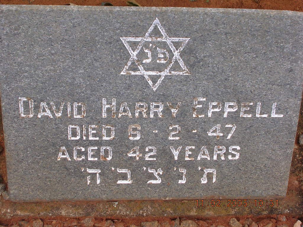 EPPELL David Harry -1947