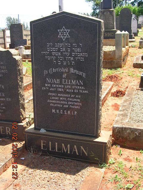 ELLMAN Noah -1969