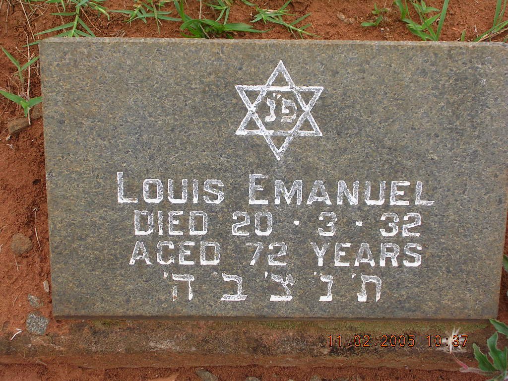 EMANUEL Louis -1932