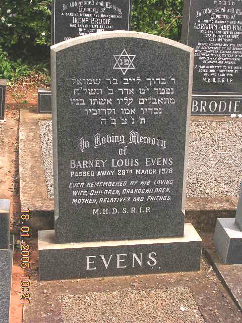 EVENS Barney Louis -1978