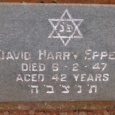 EPPELL David Harry -1947