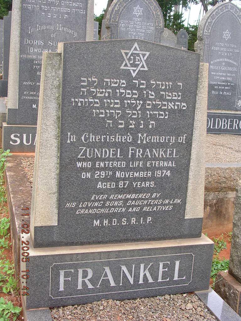 FRANKEL Zundel -1974