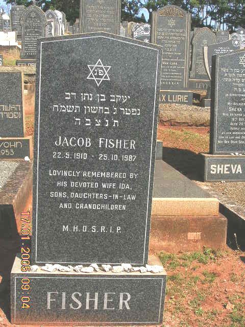 FISHER Jacob 1910-1987