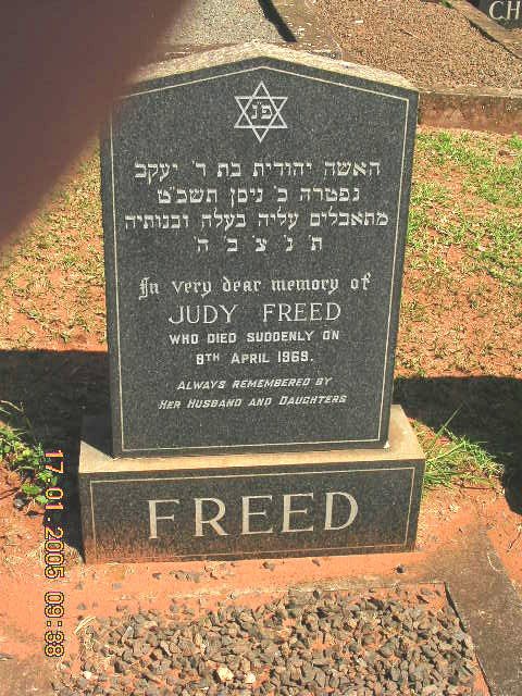 FREED Judy -1969