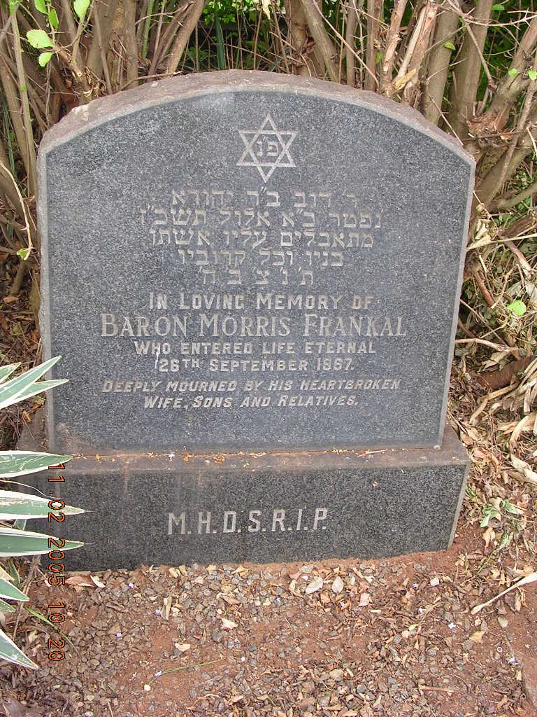 FRANKAL Baron Morris -1967