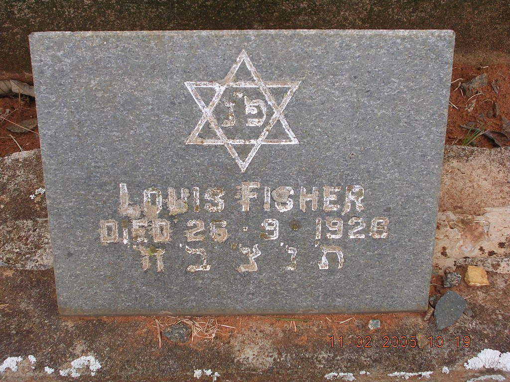 FISHER Louis -1926