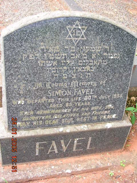 FAVEL Simon -1955