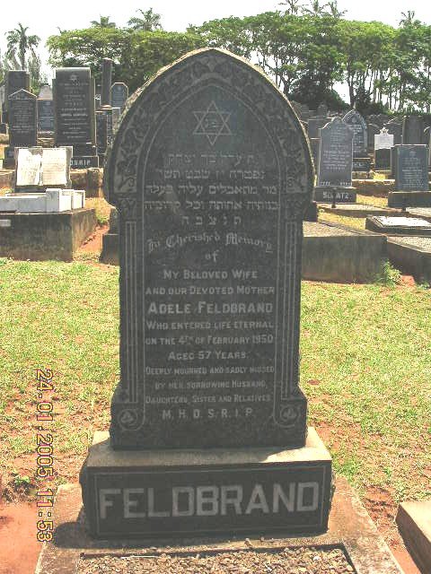 FELDBRAND Adele -1950