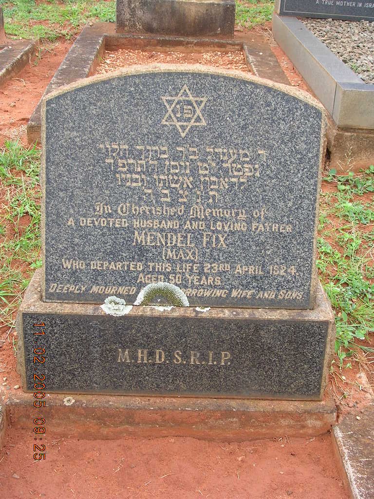 FIX Mendel -1924