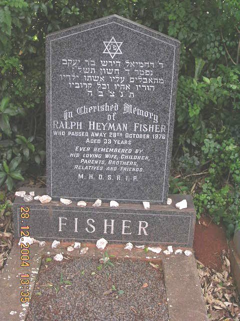 FISHER Ralph Heyman -1976