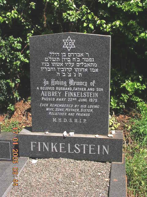 FINKELSTEIN Aubrey -1979