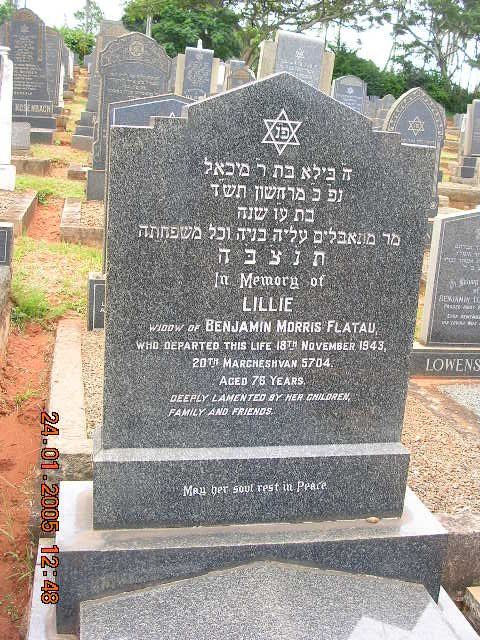 FLATAU Lillie -1943