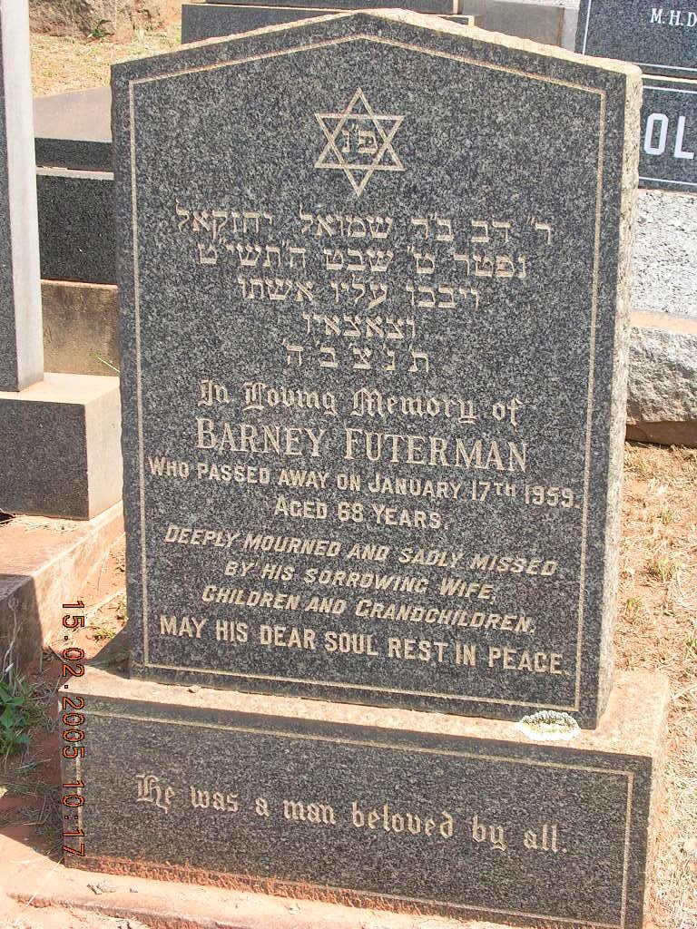 FUTERMAN Barney -1959