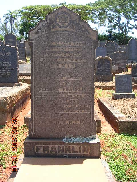 FRANKLIN Florrie -1944