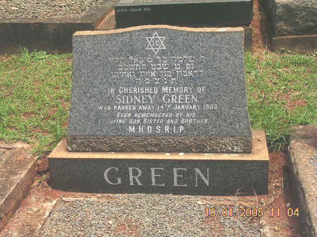 GREEN Sidney -1962