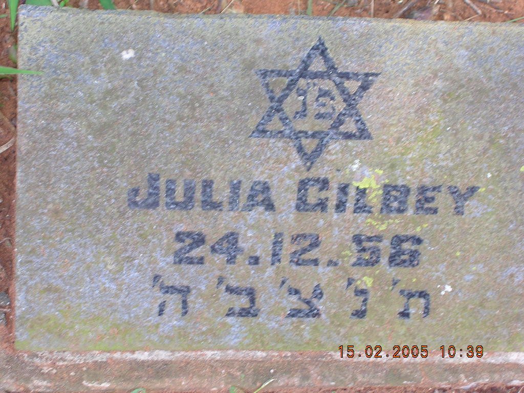 GILBEY Julia -1956