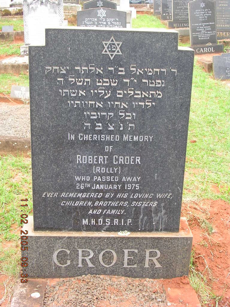 GROER Robert -1975