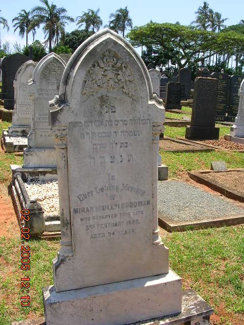 GOODMAN Miriam -1920