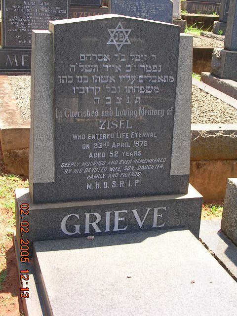 GRIEVE Zisel -1975