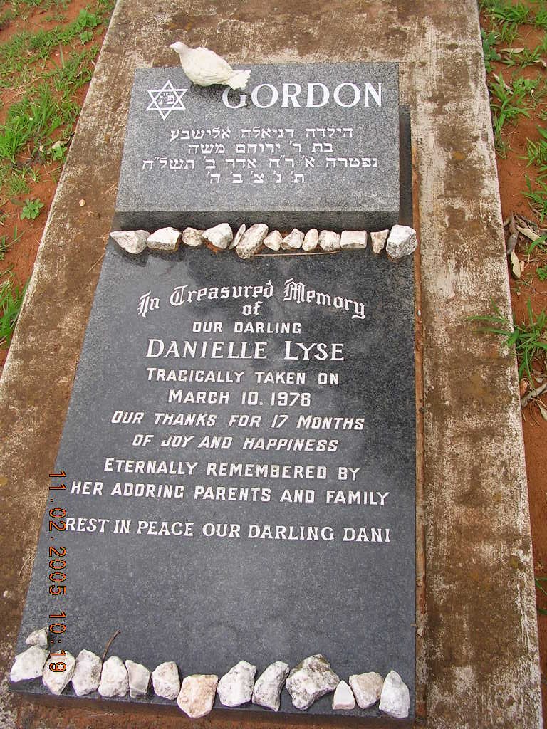 GORDON Danielle Lyse -1978