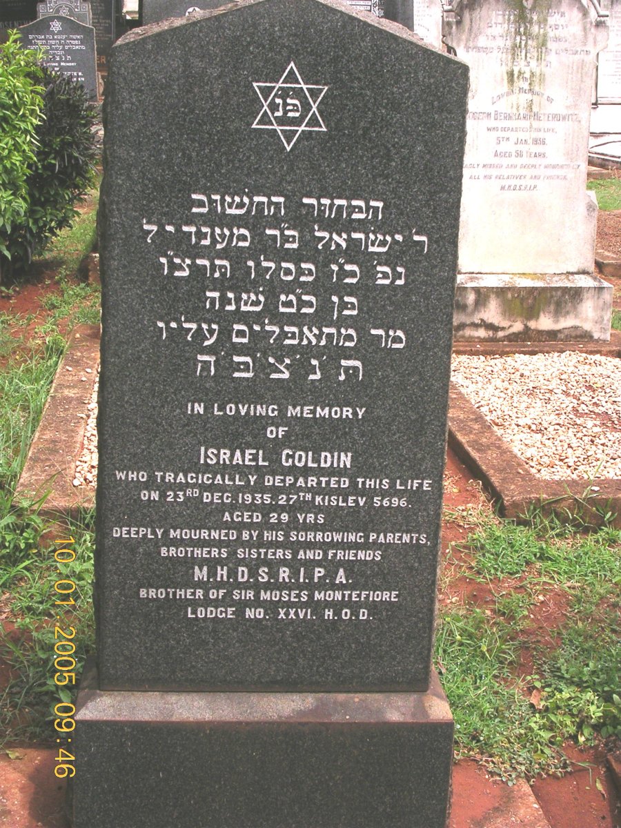 GOLDIN Israel -1935