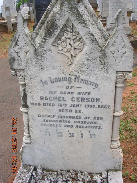 GERSON Rachel -1907