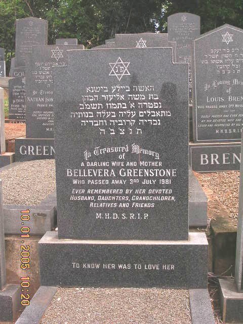 GREENSTONE Bellevera -1981