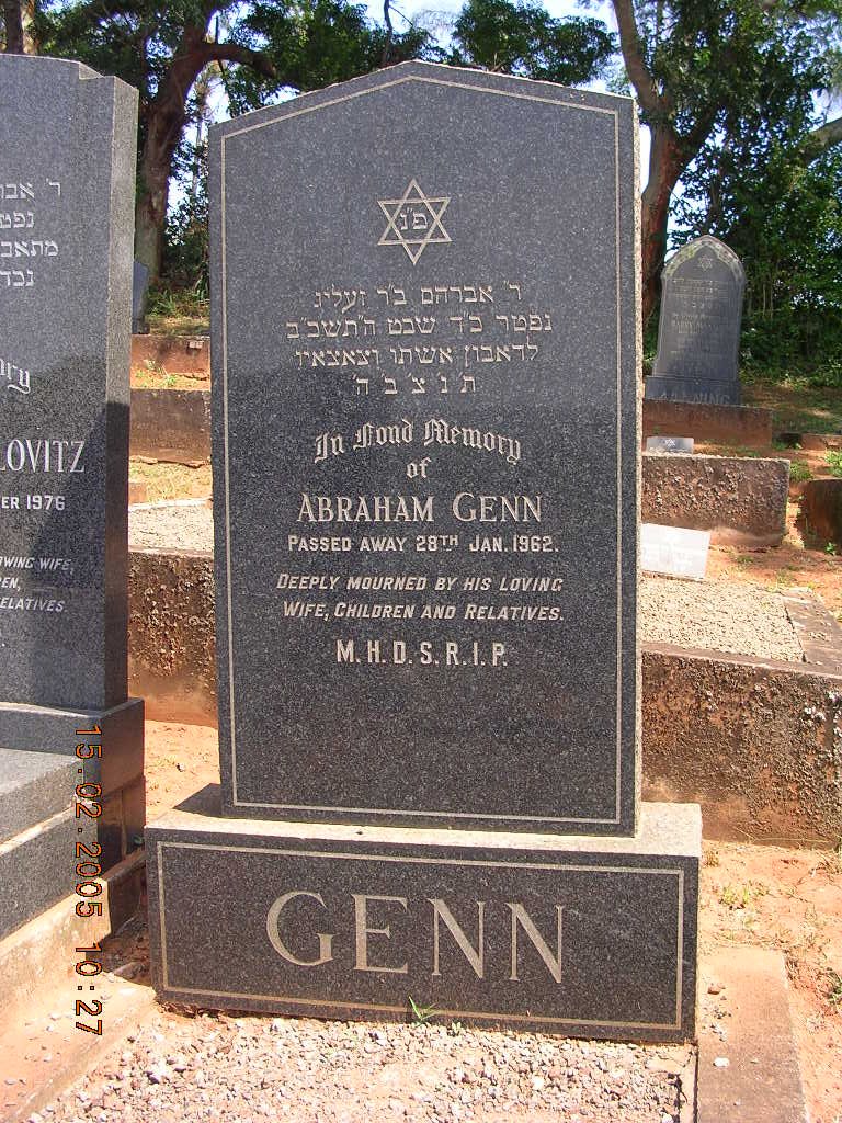 GENN Abraham -1962
