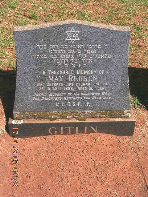 GITLIN Max Reuben -1969