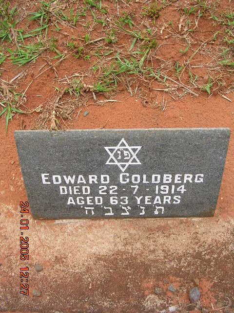 GOLDBERG Edward -1914
