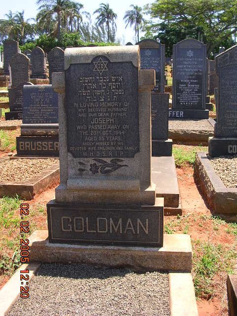 GOLDMAN Joseph -1944