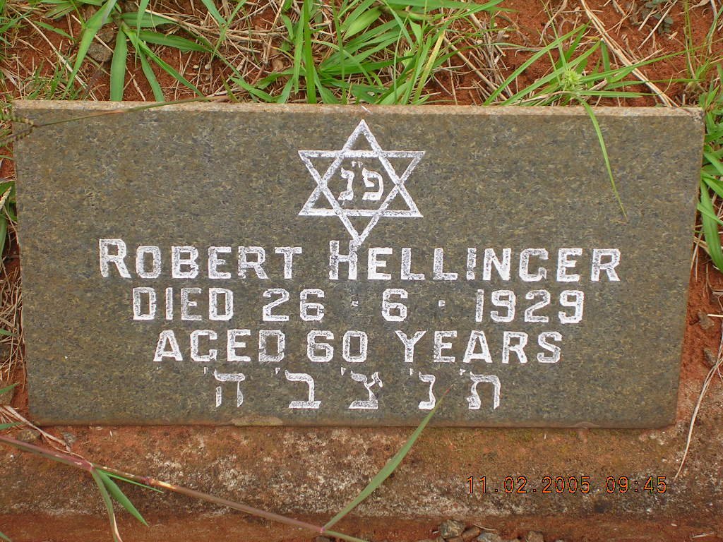 HELLINGER Robert -1929
