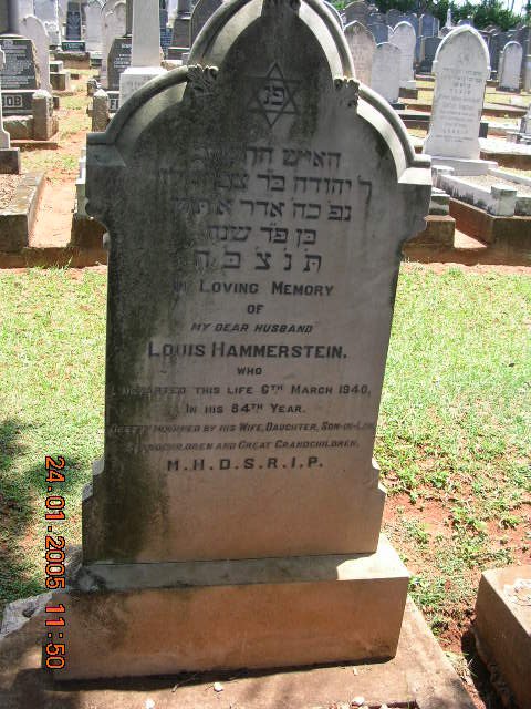 HAMMERSTEIN Louis -1940