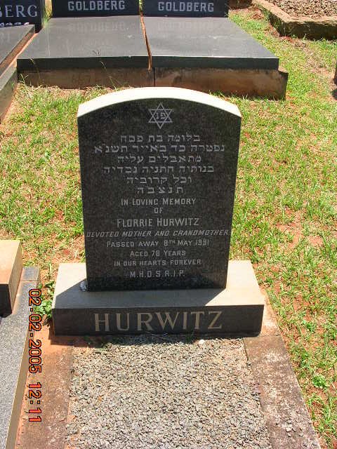 HURWITZ Florrie -1991
