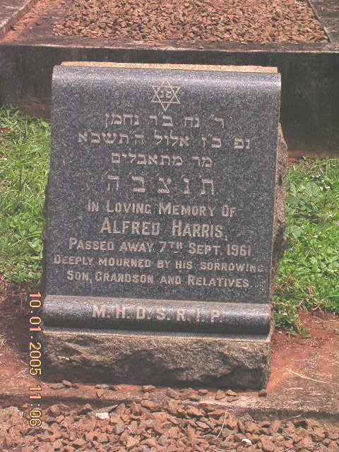 HARRIS Alfred -1961