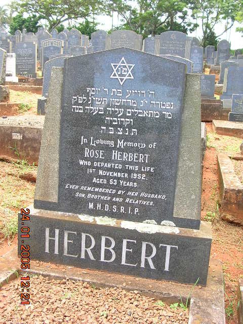 HERBERT Rose -1952