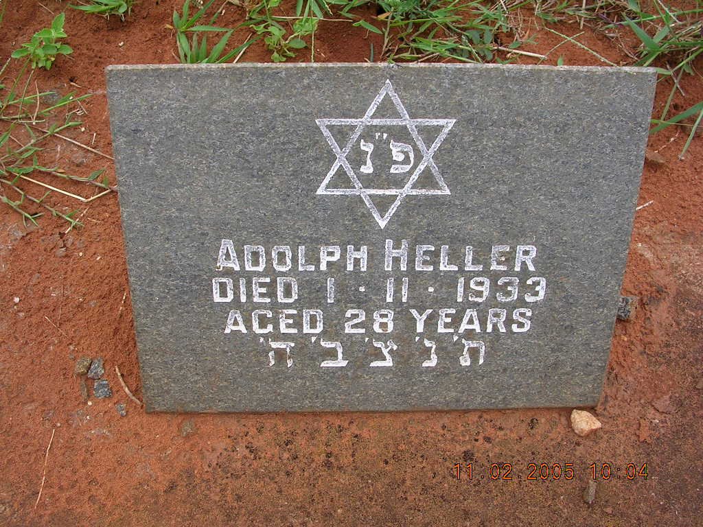 HELLER Adolph -1933