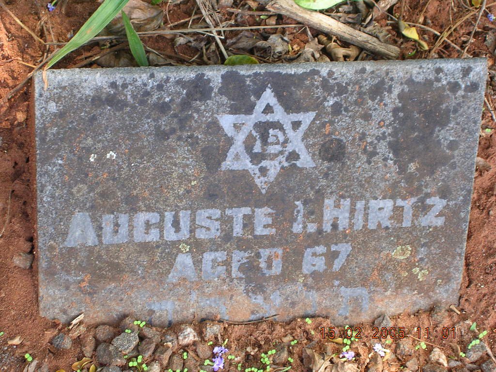 HIRTZ Auguste I.