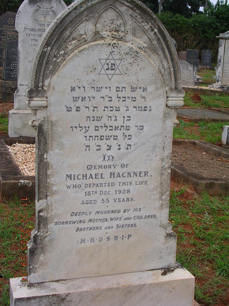 HACKNER Michael -1928