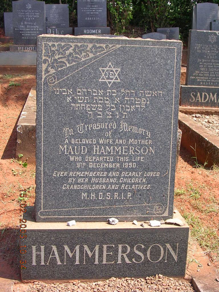 HAMMERSON Maud -1950