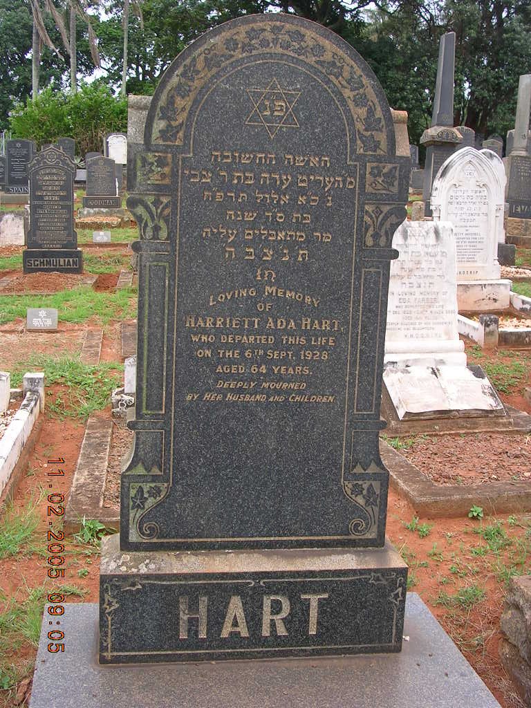 HART Harriett Ada -1928