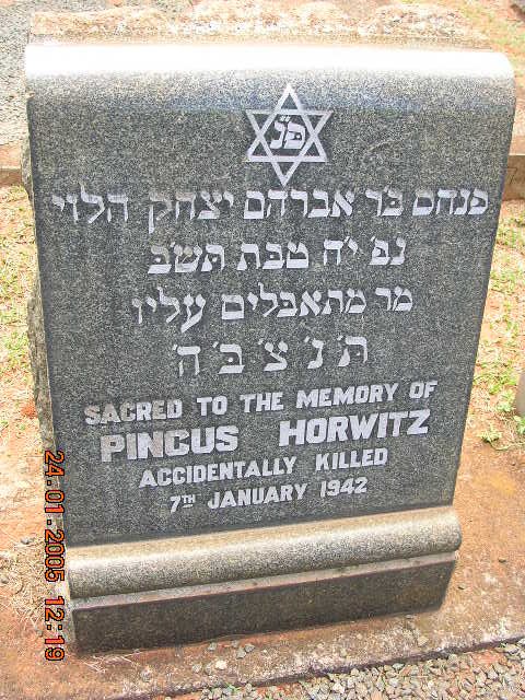 HORWITZ Pincus -1942
