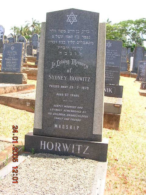 HORWITZ Sydney -1979